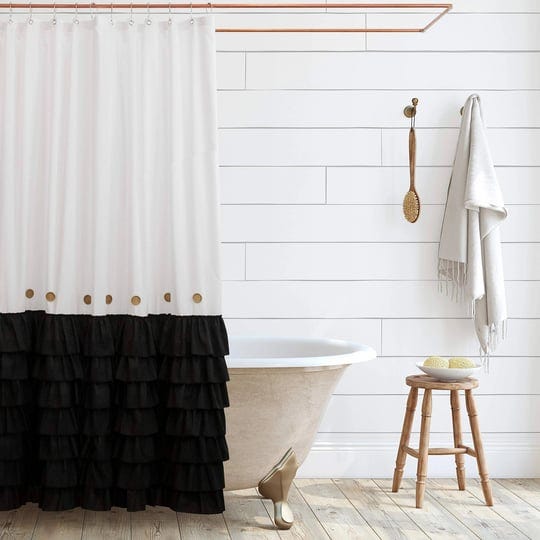 shaina-white-and-black-farmhouse-shower-curtain-72-x-72-with-shabby-chic-ruffles-and-french-country--1