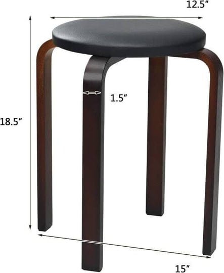 ldaily-round-wooden-stools-4-sets-stackable-wood-bar-stools-w-cushioned-seat-non-slip-foot-pads-back-1