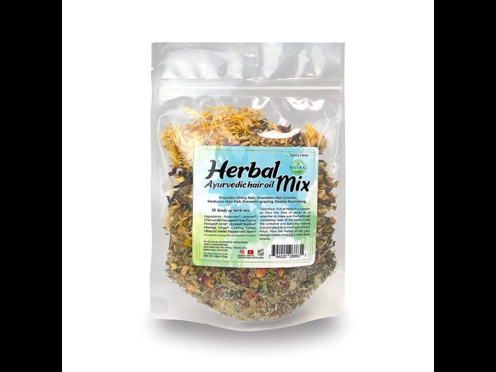 wells-herb-herbal-ayurvedic-hair-oil-mix-18-kinds-of-herb-mix-2-5oz70g-provides-shiny-hair-promotes--1