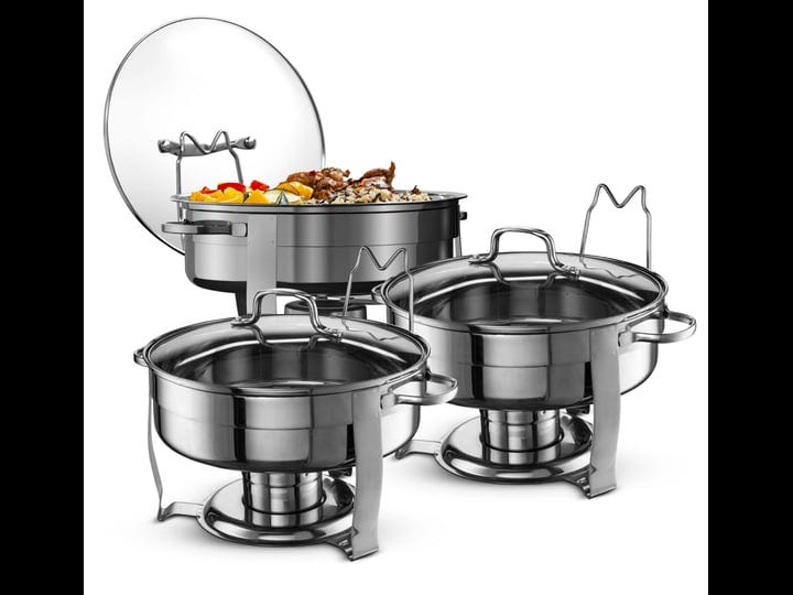 kook-stainless-steel-chafing-dish-4-5-qt-set-of-4