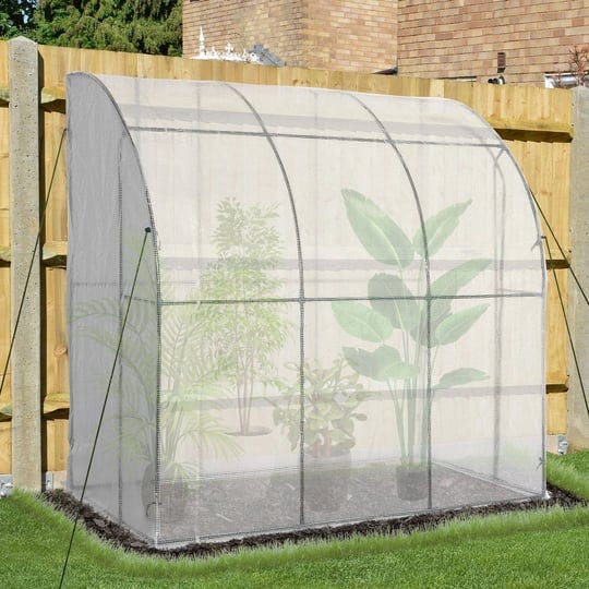 outsunny-7-x-4-x-7-outdoor-walk-in-greenhouse-plant-nursery-with-roll-up-door-and-pe-cover-white-1