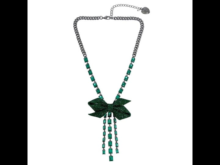 betsey-johnson-pav-bow-emerald-y-necklace-emerald-1