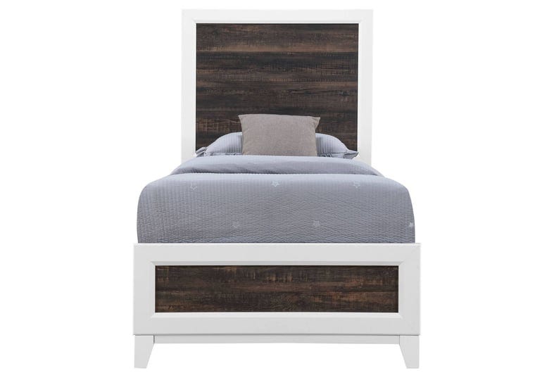 global-furniture-usa-lisbon-oak-and-white-twin-bed-1