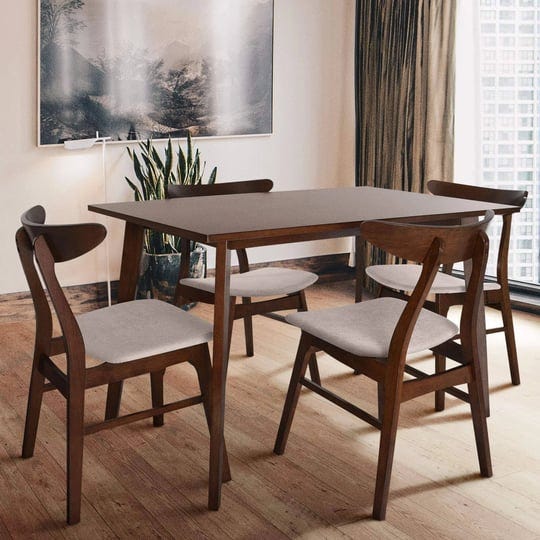 zenvida-mid-century-5-piece-dining-set-wood-table-fabric-chairs-seats-four-beige-1