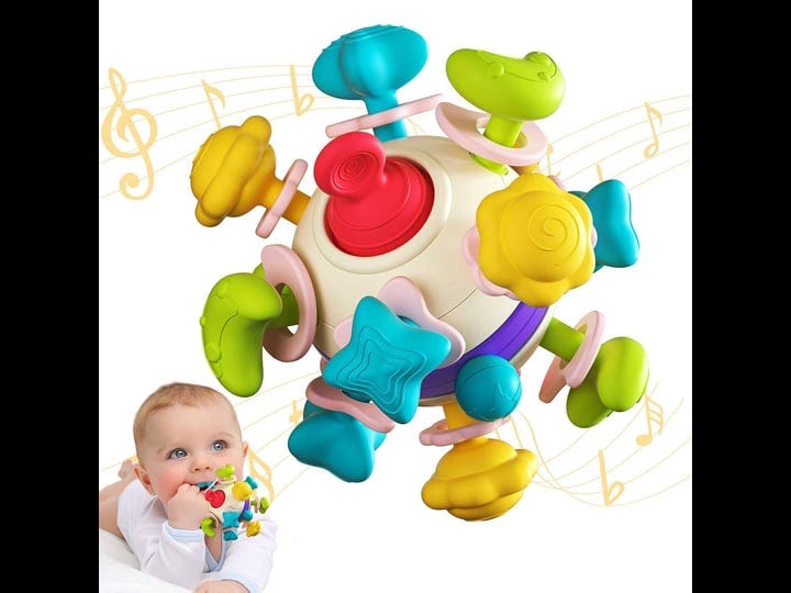 tidlead-baby-teether-sensory-toys-for-0-3-6-12-18-months-teething-toys-newborn-essentials-infant-toy-1