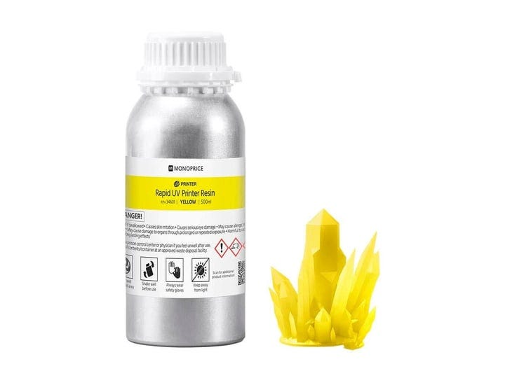 monoprice-rapid-uv-3d-printer-resin-500ml-yellow-compatible-with-all-uv-resin-printers-dlp-laser-or--1