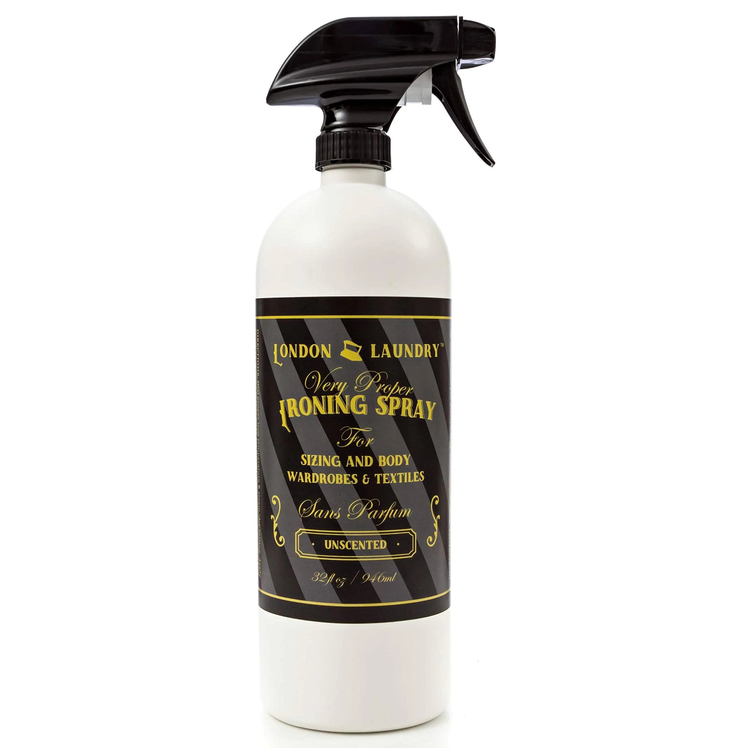 Spray Starch Alternative for Ironing and Sizing: Unscented, Clear, and Non-Flaking | Image