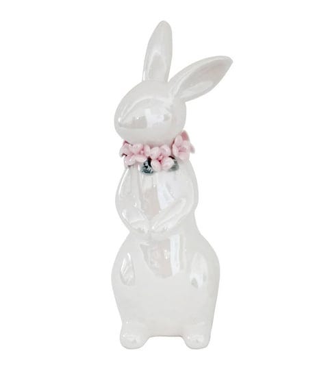 place-time-8-easter-iridescent-ceramic-bunny-with-flower-necklace-easter-decor-seasons-occasions-joa-1