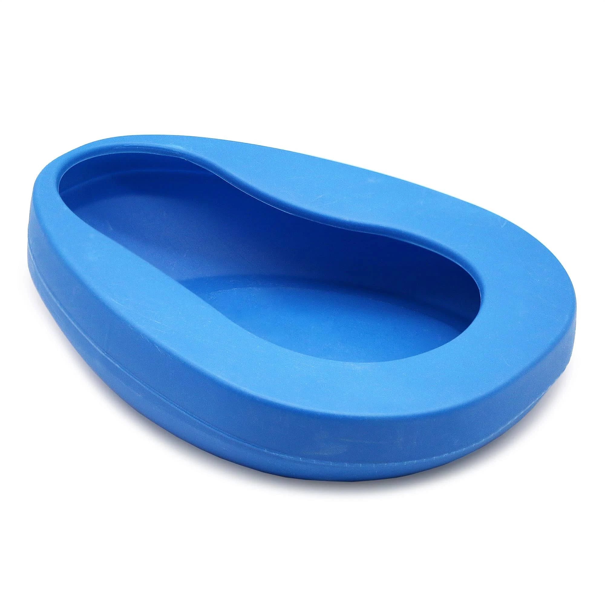 DMI Contoured Deluxe Blue Bed Pan | Image