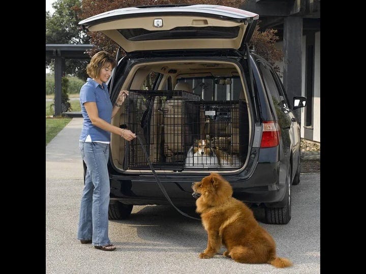 midwest-side-by-side-double-door-suv-crate-with-plastic-pan-43