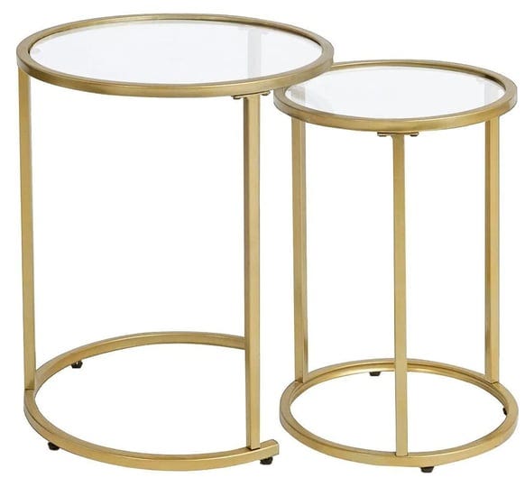 ritesune-gold-glass-nesting-side-end-tables-set-of-2-round-small-stac-1