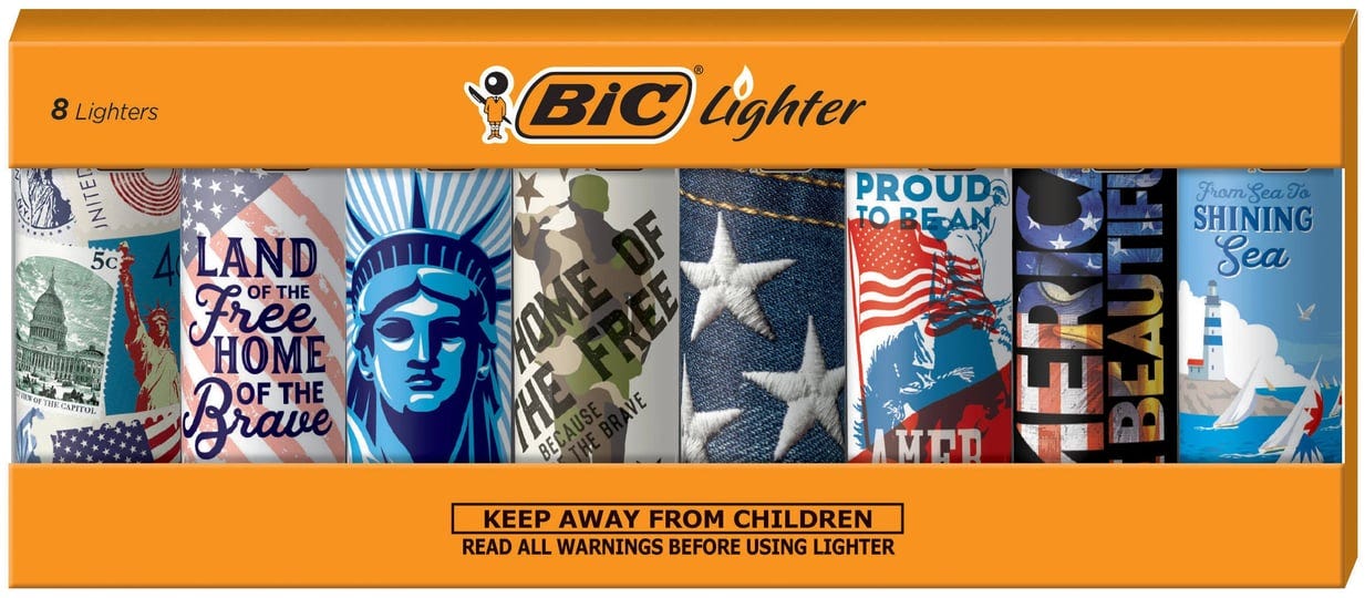 bic-special-edition-americana-series-lighters-set-of-8-lighters-1