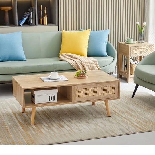 rattan-coffee-table-with-sliding-door-for-storage-adamsbargainshop-1