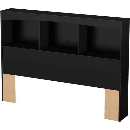 south-shore-basic-bookcase-headboard-black-full-1