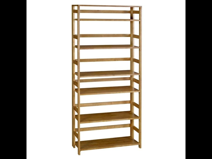 fairway-67-high-folding-bookcase-medium-oak-1