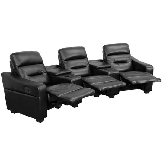 carnegy-avenue-120-in-black-faux-leather-3-seater-bridgewater-reclining-sofa-with-square-arms-cga-bt-1