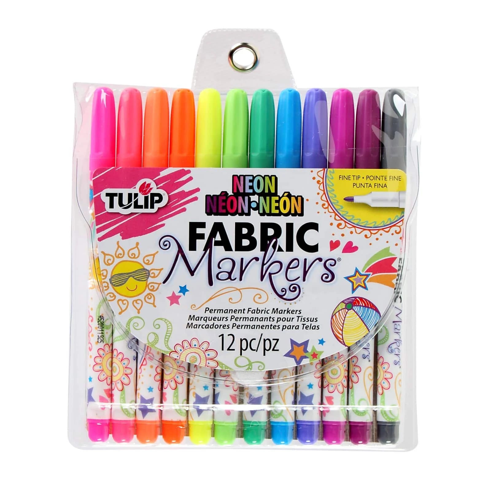 Tulip Fabric Markers: Vibrant, Permanent, and Washable Creations for Fabric | Image