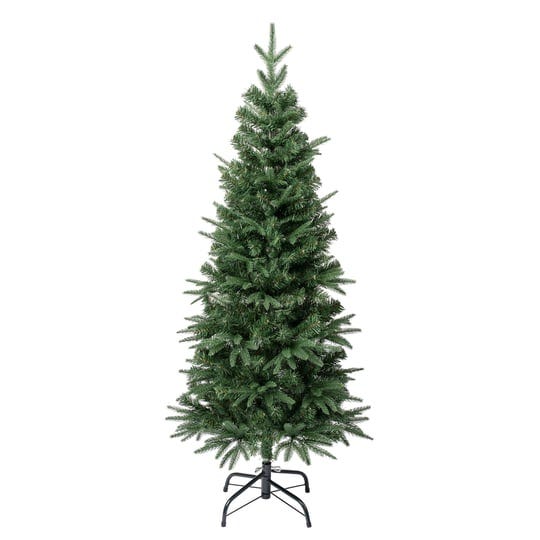 national-tree-company-4-5-ft-feel-real-duxbury-light-green-slim-mixed-hinged-tree-green-1
