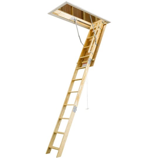 werner-w2510-25-in-w-x-54-in-l-x-10-ft-h-ceiling-wood-attic-ladder-1