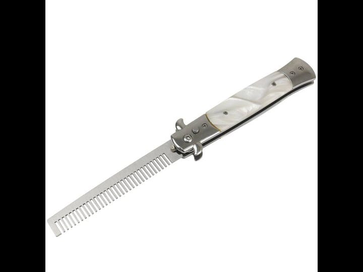 defender-flick-knife-comb-switch-blade-brush-pearl-novelty-toy-50s-fancy-dress-1