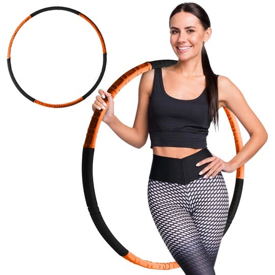 squatz-adjustable-weighted-hula-hoop-6-pcs-2-to-5lbs-hoop-tightens-abdomen-hips-and-arms-shape-charm-1