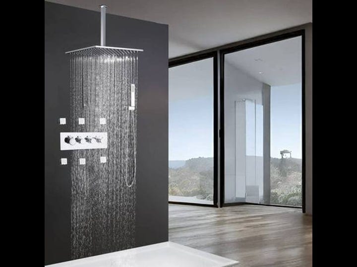 top-mounted-thermostatic-multi-function-shower-system-with-body-sprays-and-rough-in-valve-chrome-1
