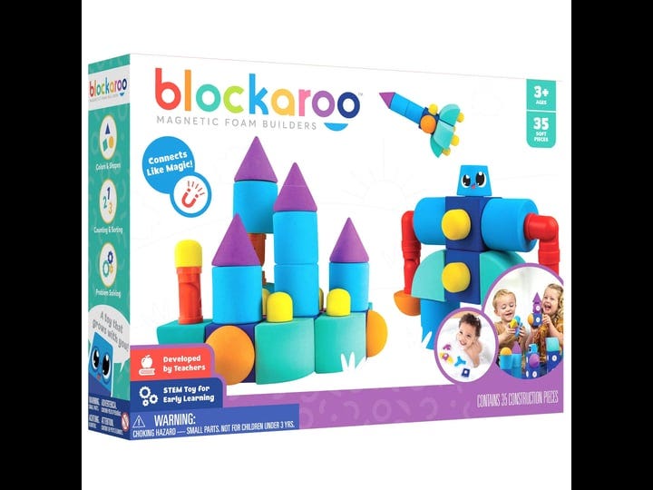 blockaroo-magnetic-foam-blocks-castle-1