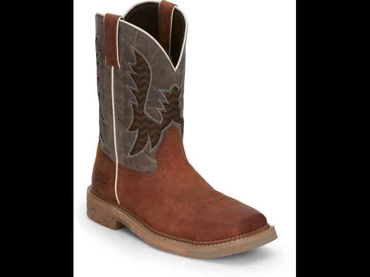 justin-mens-bolt-11-inch-work-boot-redwood-size-15