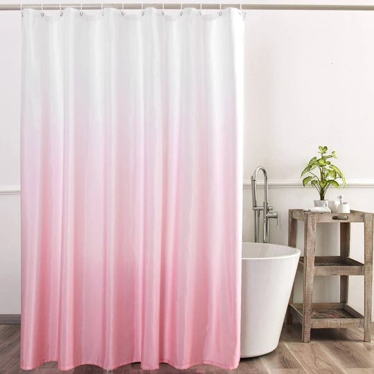 yi-ze-ombre-pink-shower-curtain-sets-for-bathroom-accessories-fabric-polyester-waterproof-modern-sho-1