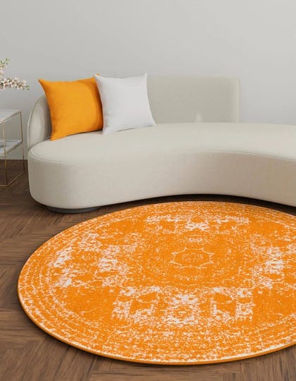 esale-bexley-8-ft-round-orange-area-rug-1