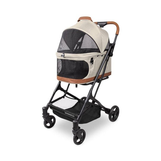 wonderfold-p2-pet-stroller-sandy-beige-1