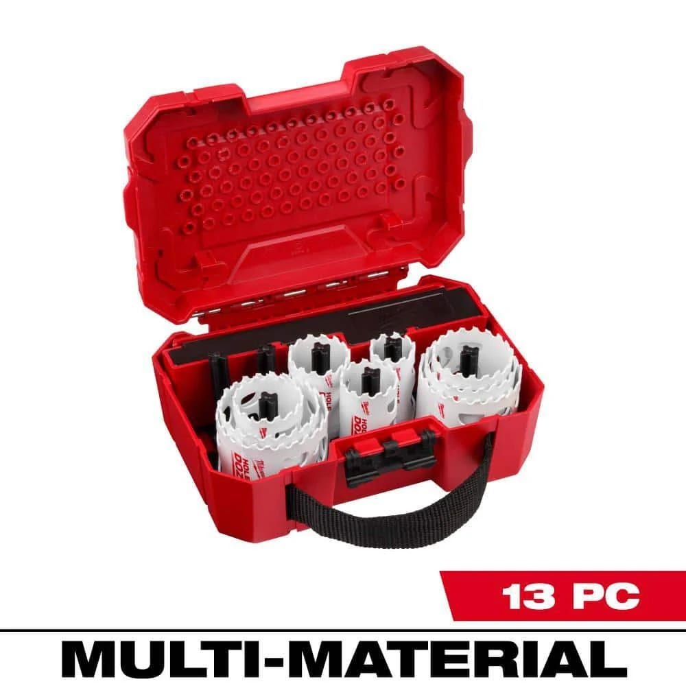 Milwaukee Hole Dozer Bi-Metal Hole Saw Set for Multiple Materials and Cordless Tools | Image