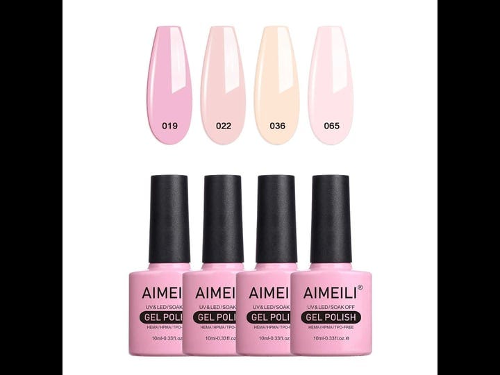 aimeili-baby-pink-light-gel-polish-nude-set-for-nail-designs-set4-18