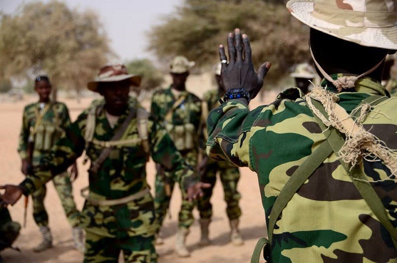 Nigerian troops during Exercise Flintlock 2015. DoD photo