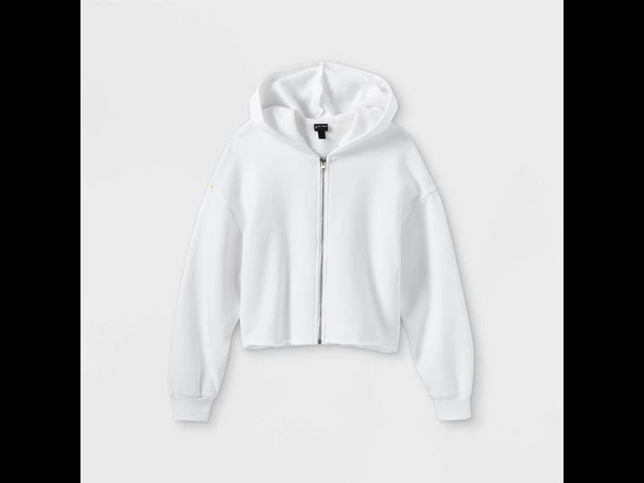 girls-boxy-cropped-zip-up-hoodie-sweatshirt-art-class-white-s-1