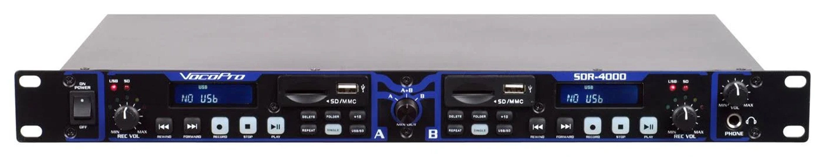 vocopro-sdr-4000-dual-digital-usb-and-sd-audio-recorder-player-silver-1
