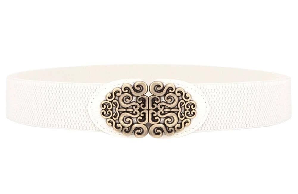 Stylish Wide Apparel Cinch Waistband Belt for Casual and Special Occasions | Image