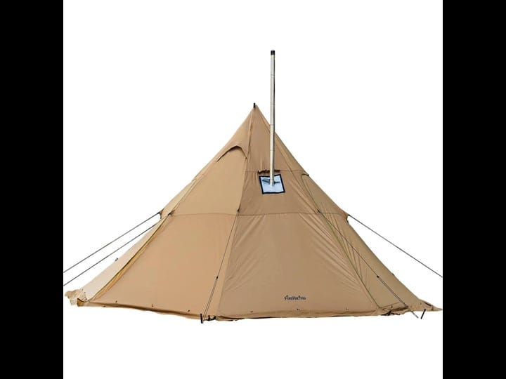 firehiking-leva-plus-camping-hot-tent-4-8-person-tipi-tent-with-stove-jack-for-bushcraft-cooking-and-1