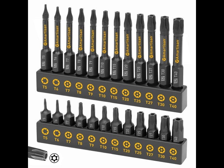 torx-bit-set-amartisan-24-piece-security-and-tamper-resistant-star-bits-set-s2-steel-1-and-2-3-long--1