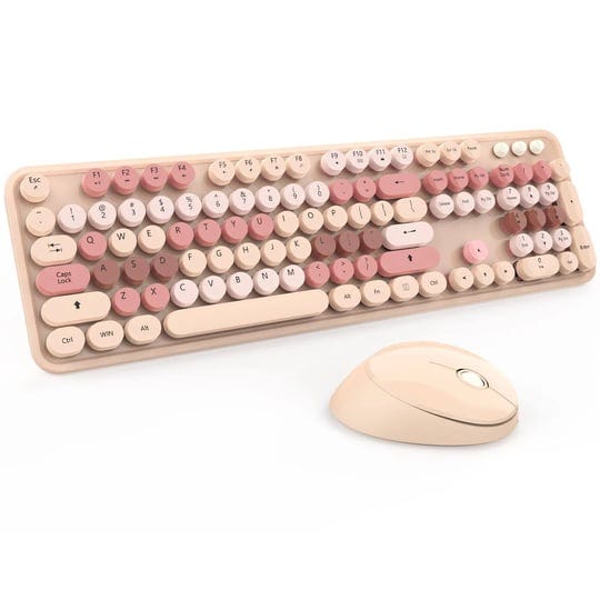 zell-wireless-keyboard-and-mouse-combo-cute-colorful-104-key-typewriter-retro-round-keycaps-keyboard-1