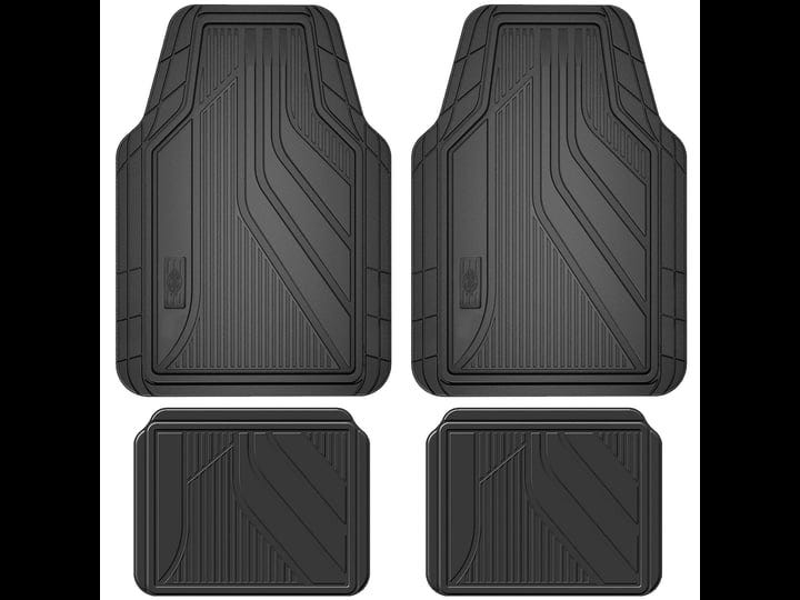 dickies-4-piece-all-weather-floor-mats-heavy-duty-rubber-liners-universal-trim-to-fit-custom-auto-ma-1