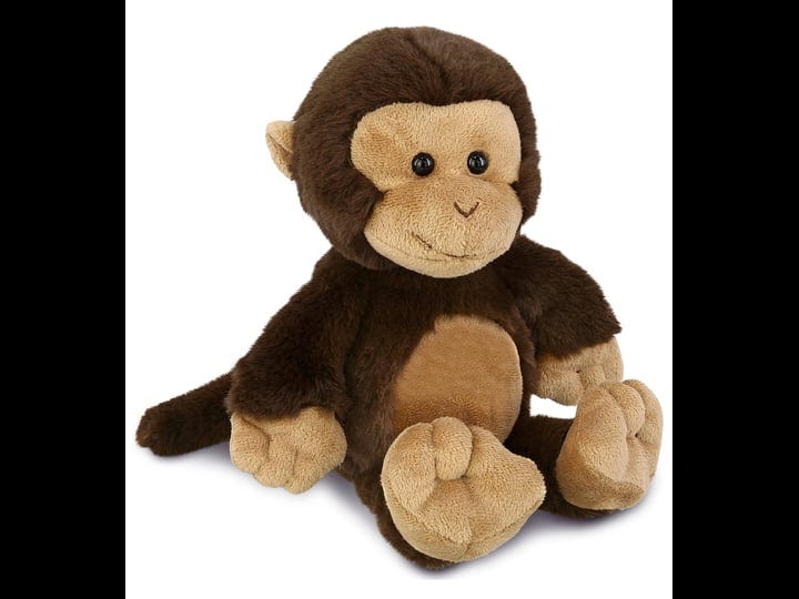 dollibu-plush-monkey-stuffed-animal-soft-huggable-brown-monkey-adorable-playtime-zoo-monkey-plush-cu-1