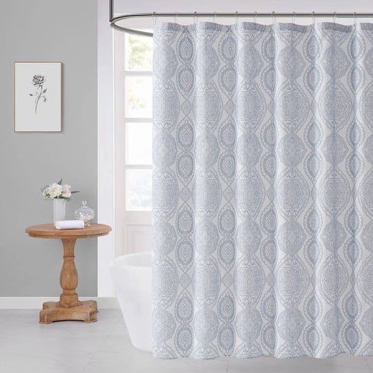 vcny-home-carter-damask-cotton-rich-fabric-shower-curtain-grey-1