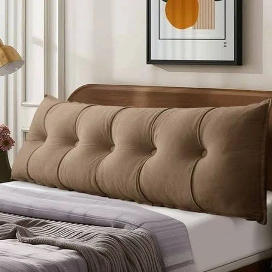 lovote-headboard-pillow-wedge-pillow-bed-gap-filler-body-positioner-backrest-reading-bolster-premium-1