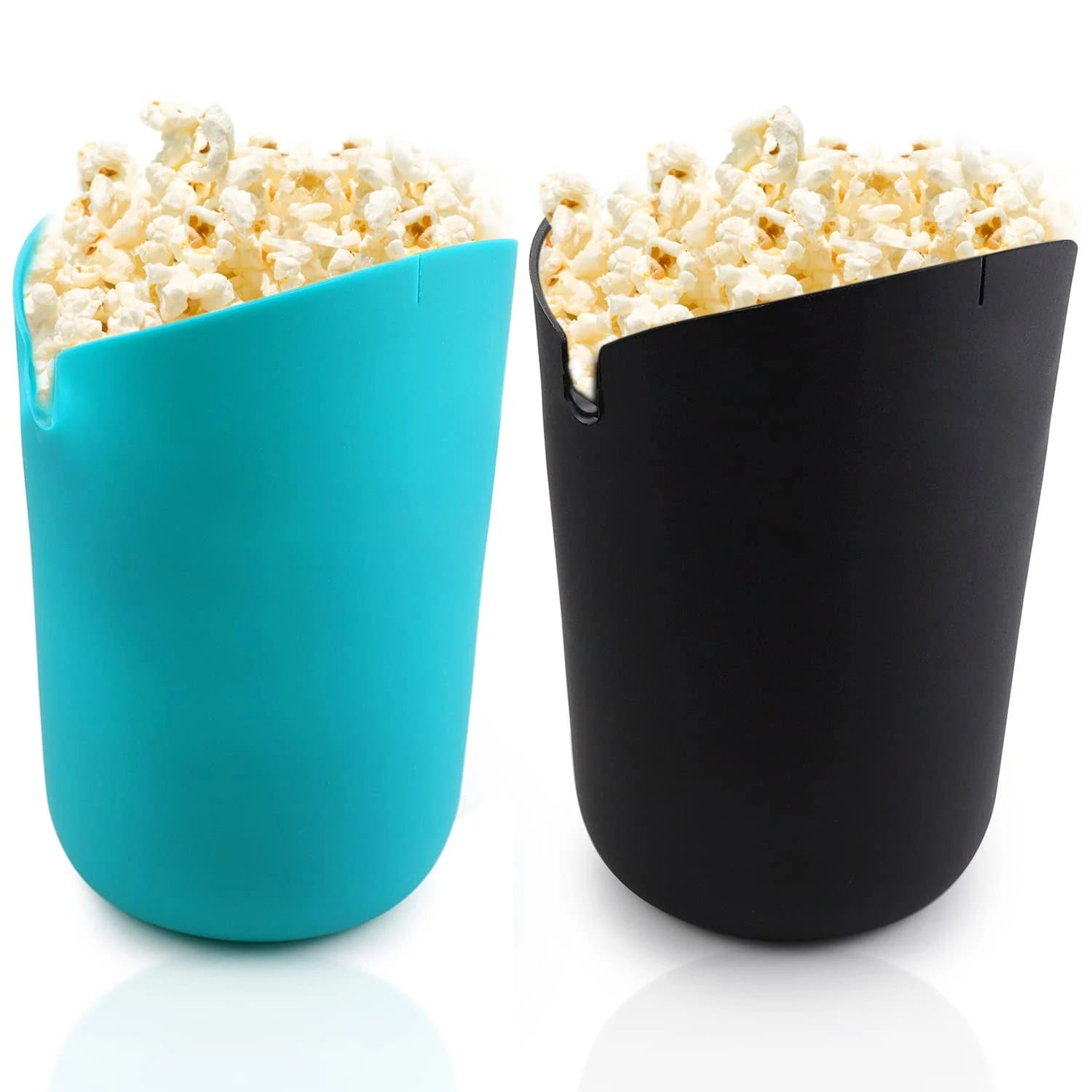 Silicone Microwave Popcorn Popper Maker - Easy and Healthy Popcorn on the Go | Image