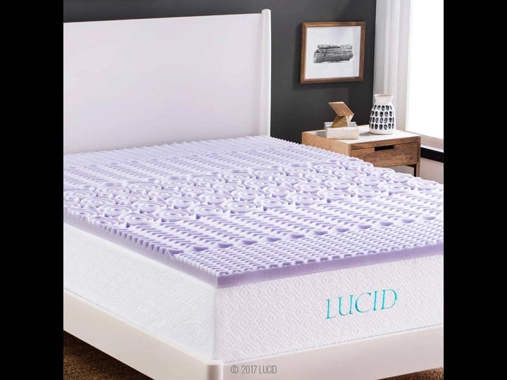 lucid-zoned-lavender-2-memory-foam-mattress-topper-purple-queen-1