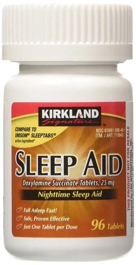 kirkland-signature-sleep-aid-doxylamine-succinate-25-mg-96-count-1-bottle-nighttime-sleep-aid-1