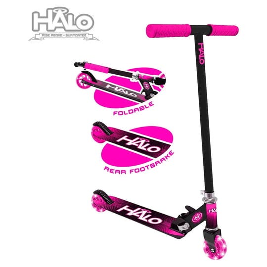 halo-rise-above-pink-black-supreme-scooter-with-super-bright-light-up-wheels-each-1