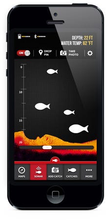 fish hunter vysual app smartphone