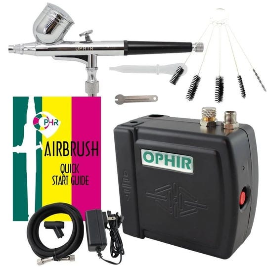 ophir-portable-mini-airbrush-air-compressor-kit-dual-action-airbrush-set-with-cleaning-brush-tool-ad-1